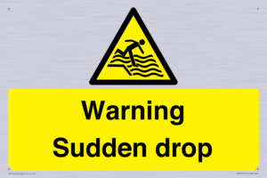 Warning Sudden drop